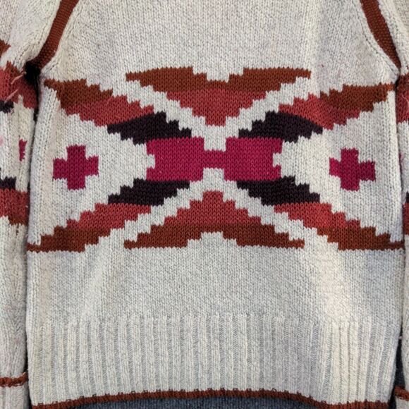 Smartwool Women's CHUP Qo'a Pullover Sweater Small Multi Raglan Sleeve Cozy - Picture 4 of 13